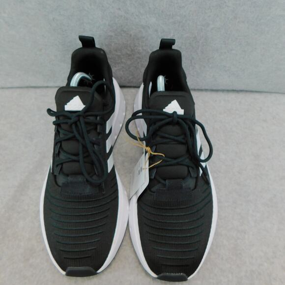 adidas Men's Swift Run 23 Black and White Sneakers Size 10.5 - New - Picture 5 of 9